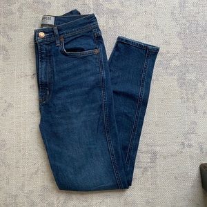 Agolde super high rise skinny jeans